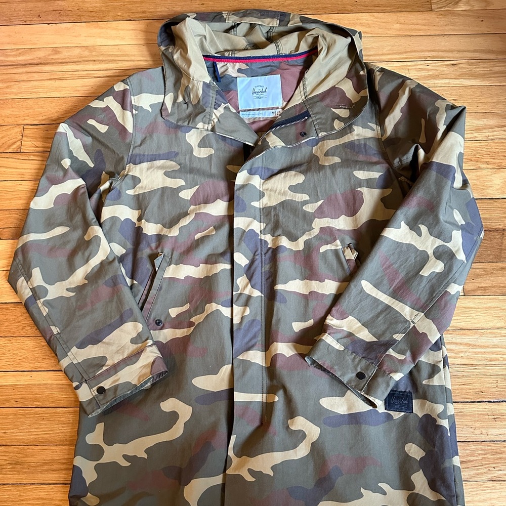 Herschel Camo Raincoat